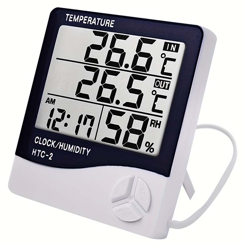 Home Automation Industry - Termometer higrometer Digital, pengukur suhu elektronik