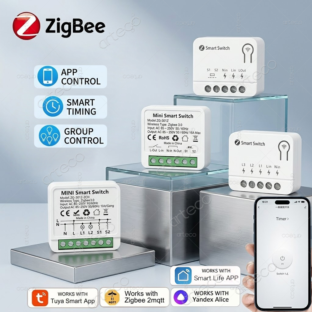 Home Automation Diy - Tuya Zigbee Mini DIY Modul Sakelar