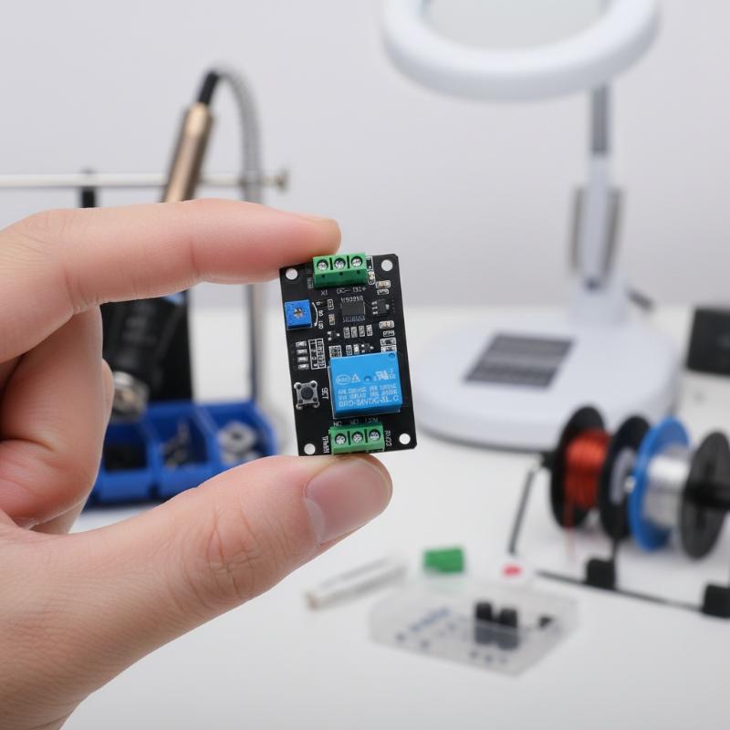 Home Automation Industry - Relay Timer Penunda Penguncian Otomatis Modul