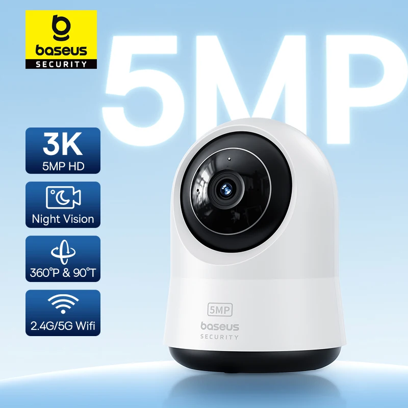 Eufy Camera E220 - Baseus kamera pengawas Mini nirkabel, kamera