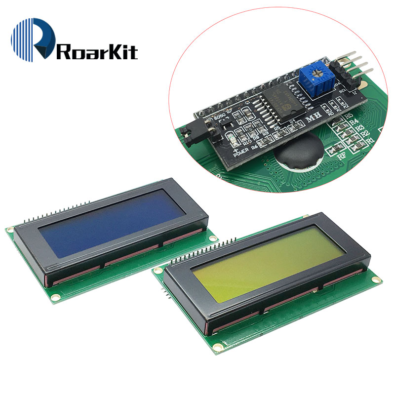 Home Automation Arduino - Modul LCD Layar Biru/Kuning Hijau HD44780