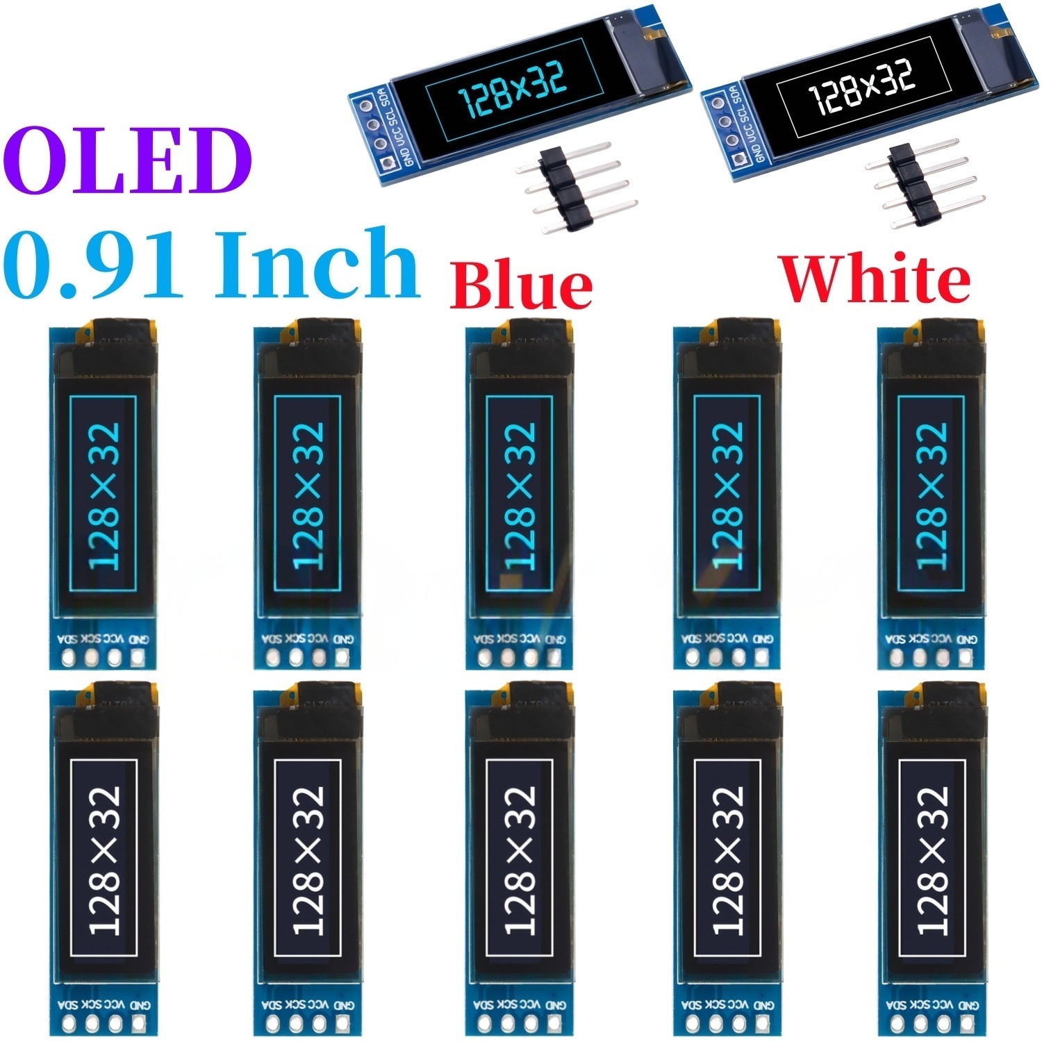 Home Automation Arduino - XZG 1-20 Buah 0.91 Inci 128X32