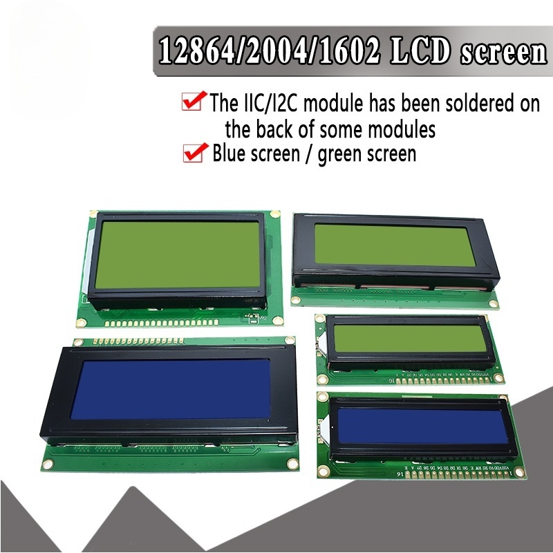 Home Automation Arduino - LCD 1602 2004 Modul Layar Biru