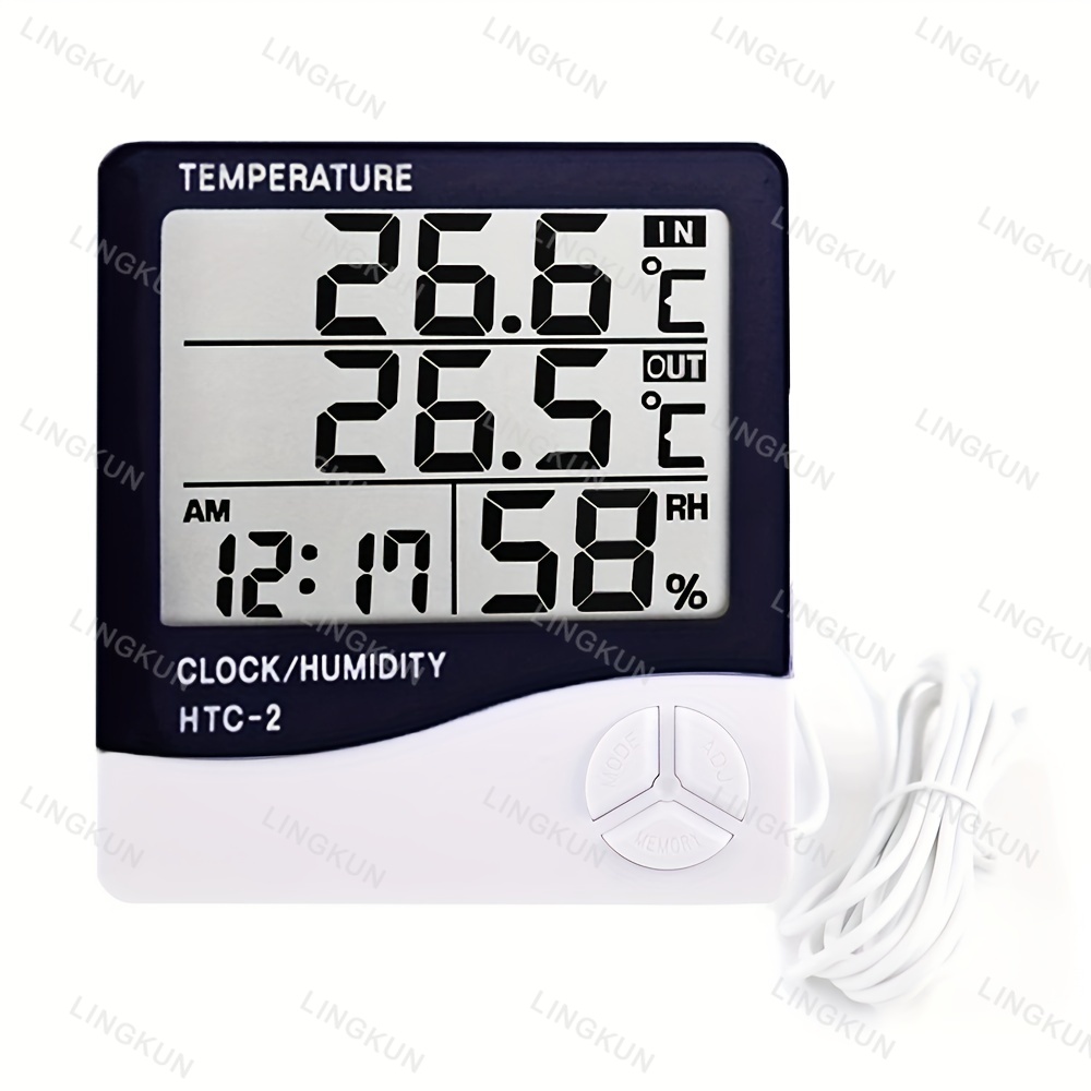 Termometer higrometer Digital, - Home Automation Industry ulasan dan harga