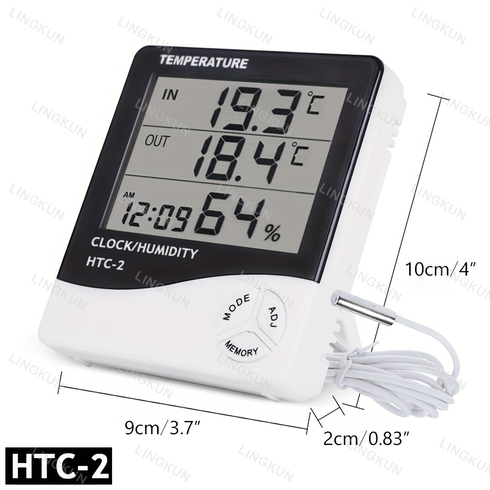 Termometer higrometer Digital, - Home Automation Industry ulasan dan harga