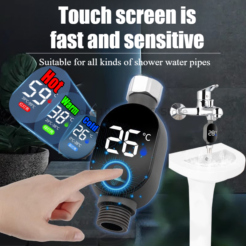 Termometer Air Mandi LED Hitam - Home Automation Industry ulasan dan harga