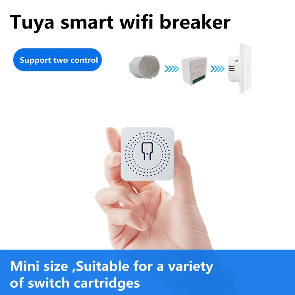 Sakelar Lampu Pintar Mini WiFi - Home Automation Diy ulasan dan harga