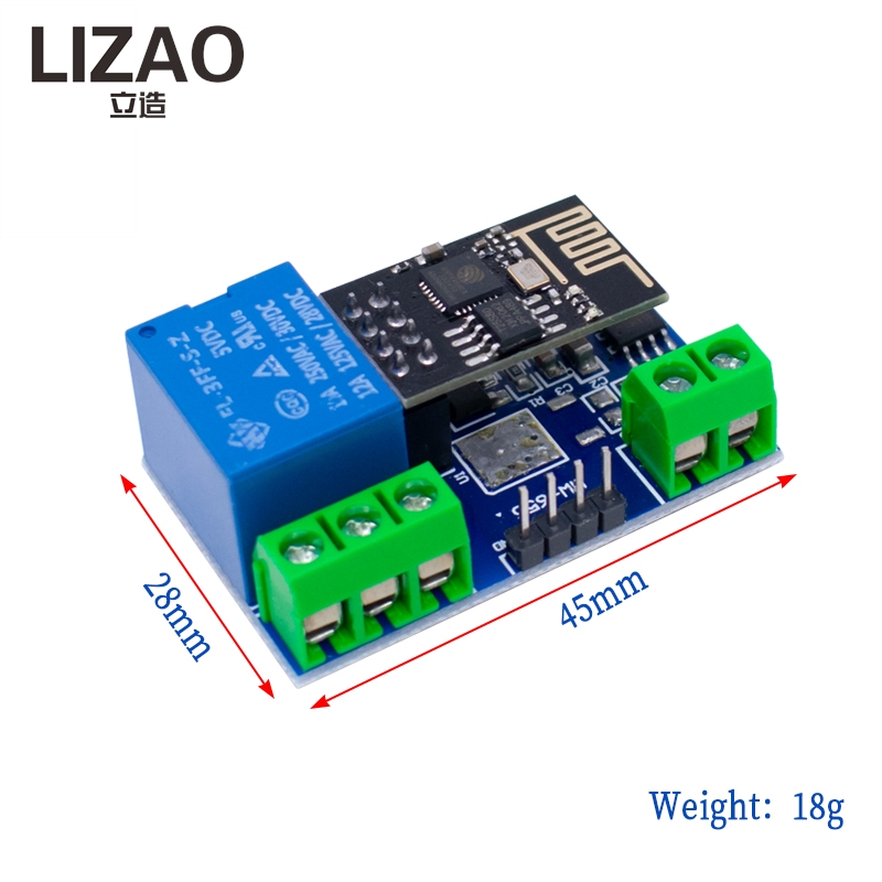 LIZAO ESP8266 5V WiFi IoT Modu - Home Automation With Arduino ulasan dan harga